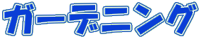�K�[�f�j���O